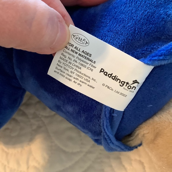Paddington bear collectible stuffed animal NWT - Picture 5 of 10
